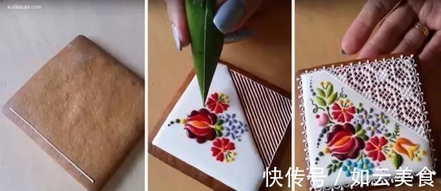糖霜饼干|一双巧手,做出童话般的翻糖饼干,看完你会舍不得吃网友称太美