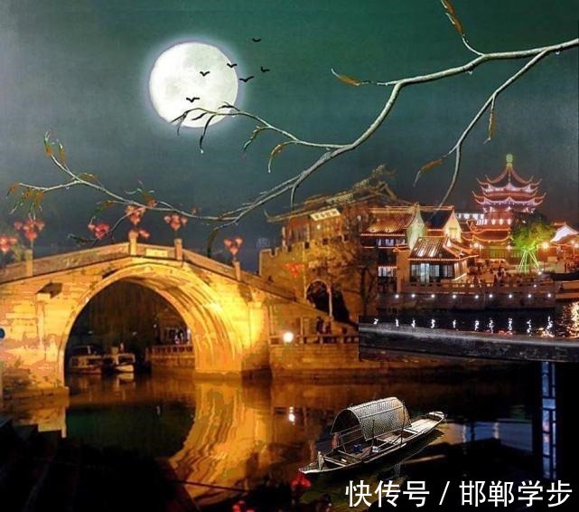 寒山寺!张继一生写诗无数, 唯有这一首最出名, 被时人评为千古绝唱!