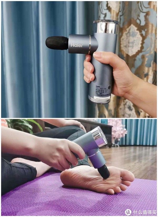 运动|臀腿训练后有它按摩倍儿舒爽！海尔筋膜枪Q3使用心得及筋膜枪干货小知识！