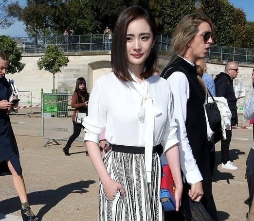 杨幂 白衬衫怎么穿出高级感!