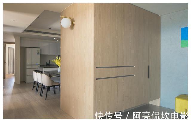 玄关|夫妻俩对原木风的理解,105㎡做出4房2厅,不豪华却胜过豪华