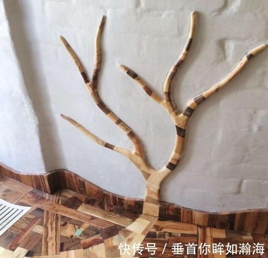 地板|男子把一堆木片搬回家,5个月后所有人直呼他是天才!