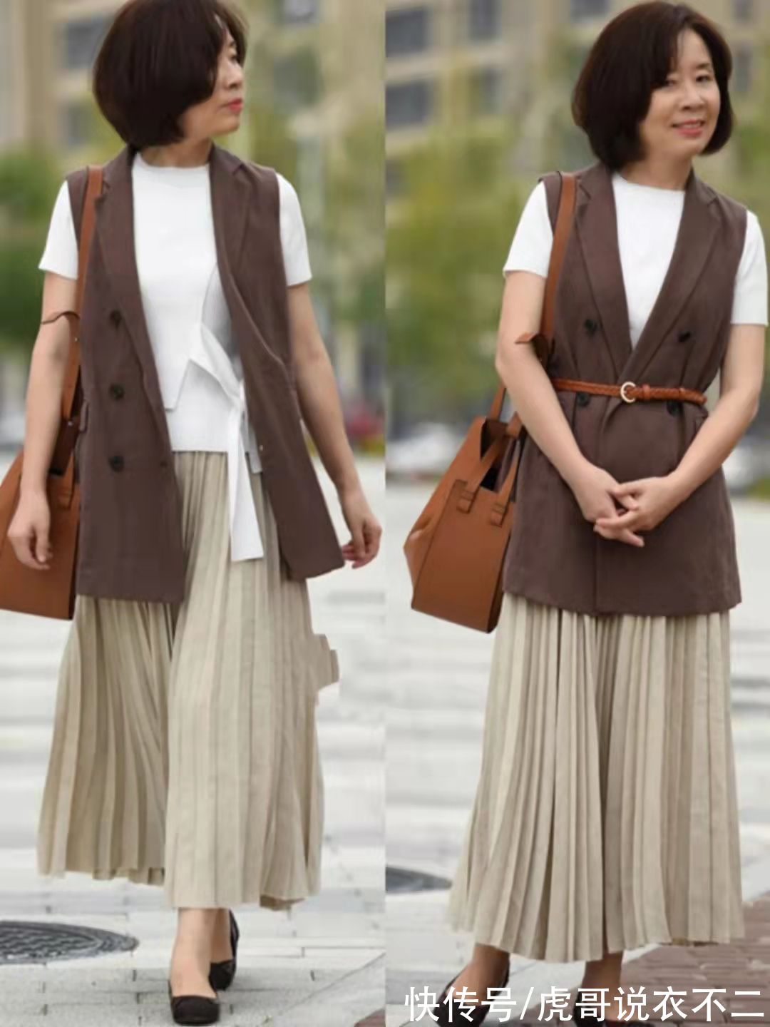 衬衫|这才是“奶奶辈”该穿的秋装，掌握这四个技巧，轻松穿出优雅气质