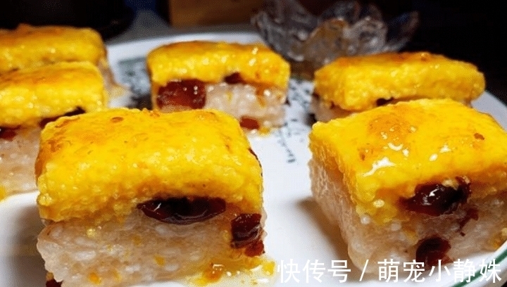 大黄米|秋天，别错过这零食，比吃面包强，几块钱做一盘，香甜软糯不粘牙