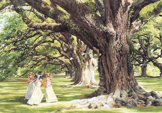 德国@德国女画家Heide E. Presse绘画作品欣赏