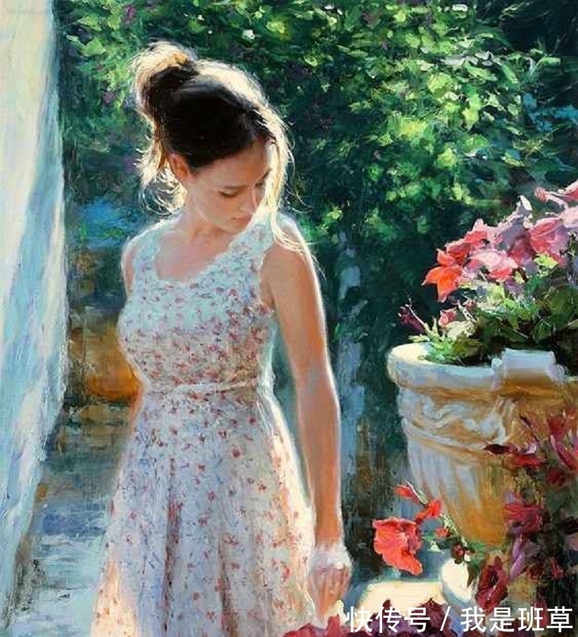 绘画@前苏联大兵艺术家心中对女性的讴歌与赞美,沃列戈夫的女性人物画