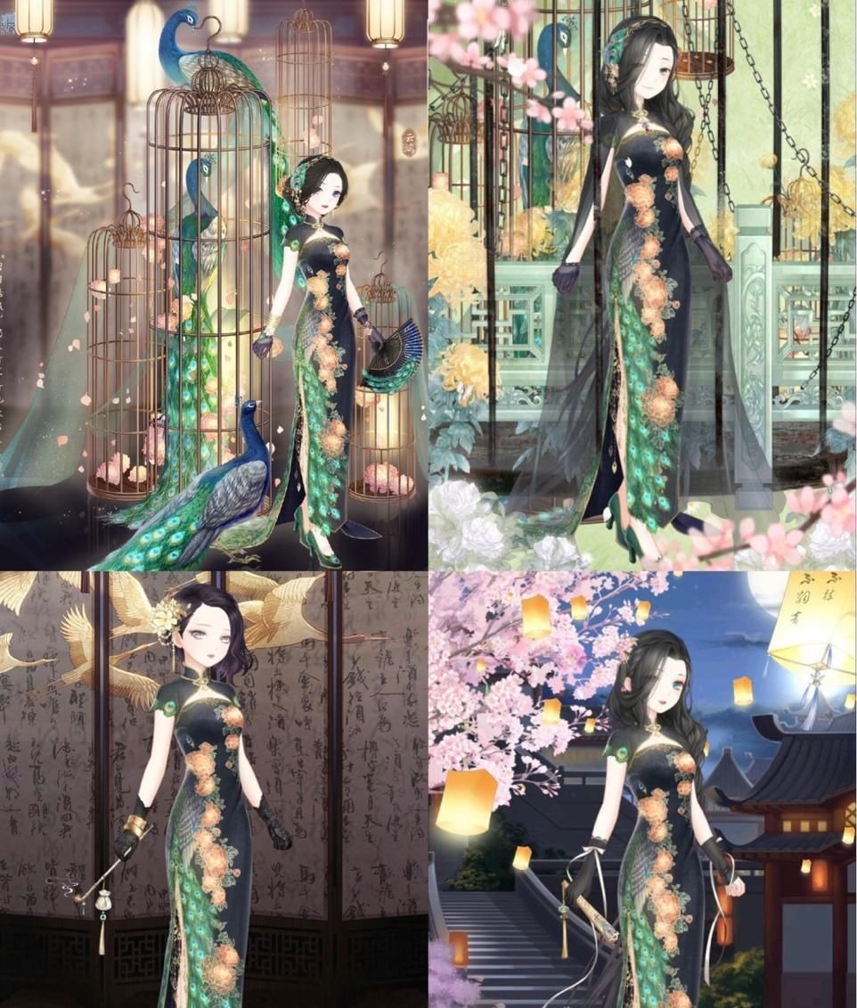套装|奇迹暖暖:旗袍太显气质,如今再看倾城芳心,身价涨到了1000块