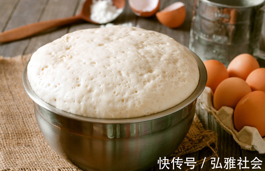 白糖|只用酵母粉发面太慢,教你一招,半个小时发满盆,省时省力