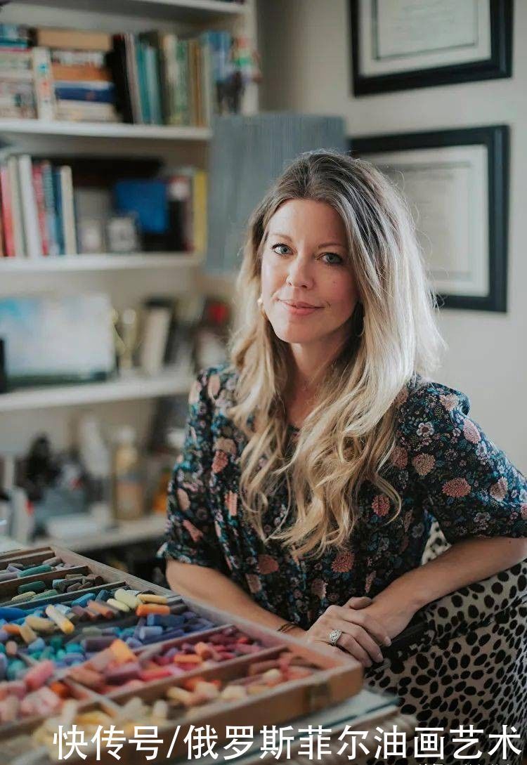 艺术家|美国当代粉彩艺术家贝萨尼·菲尔兹粉彩风景画作品欣赏