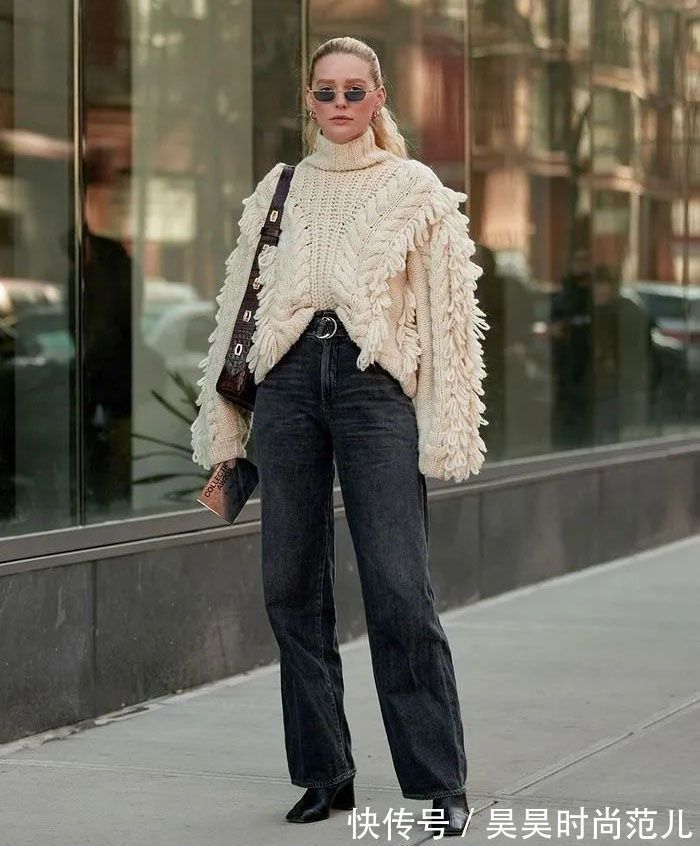 风衣 普通牛仔裤想要穿出时尚高贵气质，4个方面不可忽视，易学又好搭
