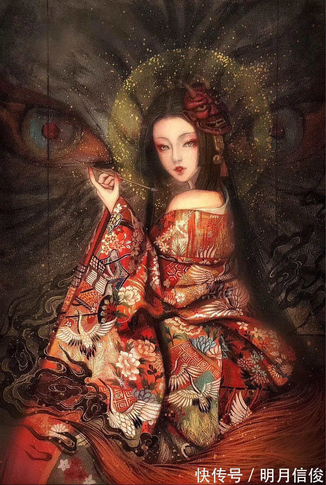 熙往$好撩人的眼神啊,她笔尖下的女妖,个个美成凡间精灵