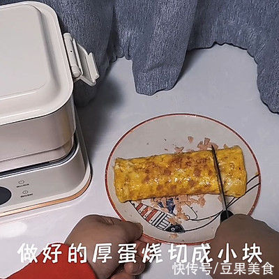 厚蛋烧|宝宝辅食｜懒人版厚蛋烧｜宝宝早餐