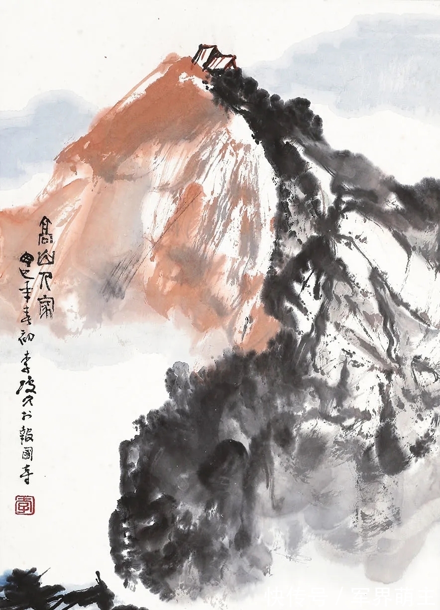 中国书画！当代中国画坛一位真正的隐士！李琼久山水画