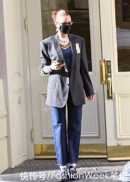 欧美酷飒风穿搭，气场全开，超模穿搭教科书