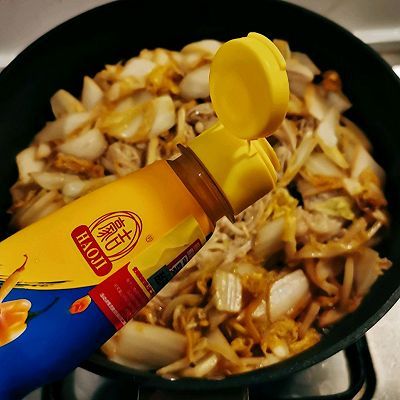 川味酸辣白菜金针菇