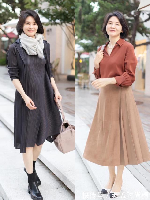 穿搭|这位中年妈妈真会穿,她的这“4件外套”很时尚!日常款也能高级