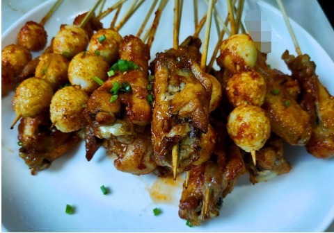 鸡腿和鸡|自从学会炸串这种做法,花钱不多,口感香嫩,孩子爱吃也不上火