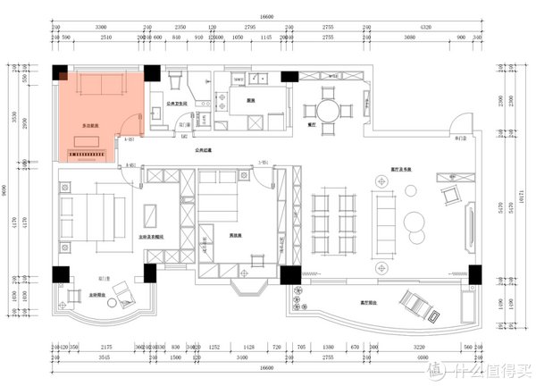 书房|住范儿真实案例 篇四十二：126m2 法式豪宅，烟火气一点不差，开放式书房一整面书架墙美翻！