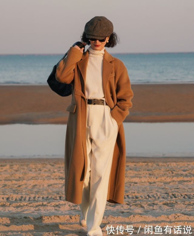 小白裤|三木母女带火了“白裤子”,时髦又上档次,搭配羽绒服大衣都好看