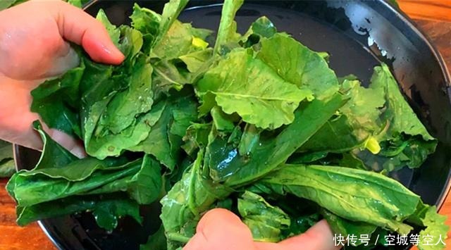 这菜叶子别再扔掉了,比萝卜还营养,用来炒鸡蛋最香,别不懂吃