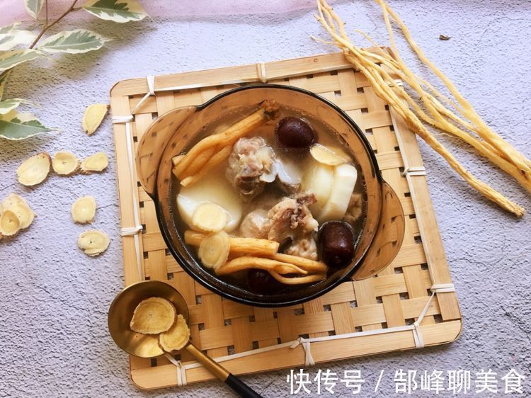 山药骨头汤|党参山药骨头汤,肉质鲜美味道好,冬天滋补要多喝