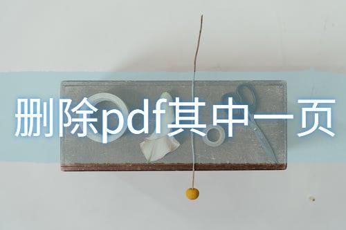 保存pdf其中一页