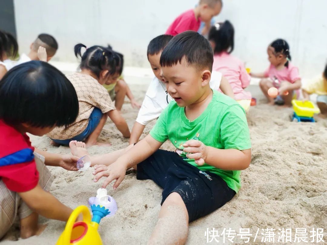 幼小衔接|配合“双减”推动科学幼小衔接，长沙这所幼儿园造出11个“游乐场”