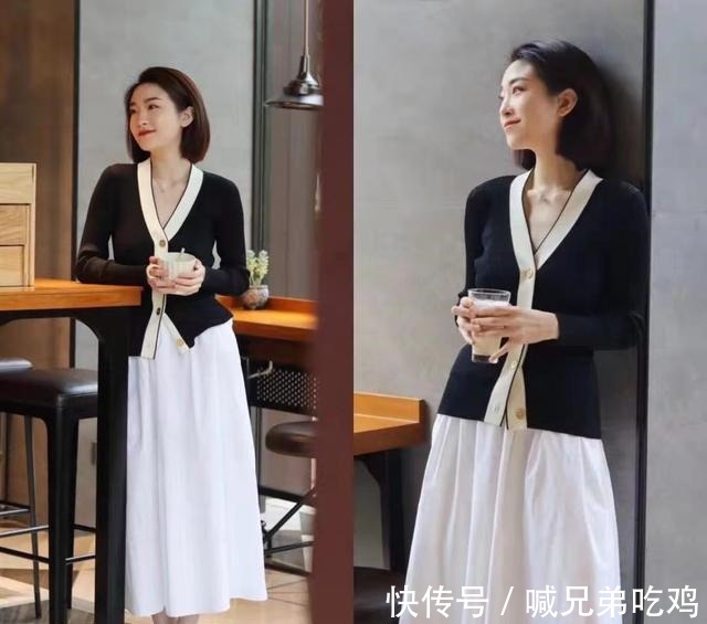 亮色系 仅凭一身极简“黑白配”搭配,穿出满满的高级感,体面又优雅!