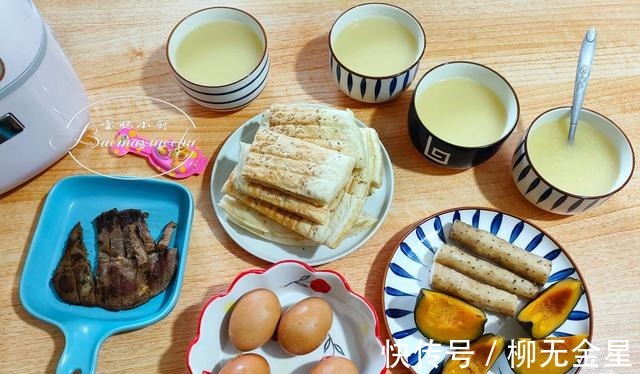 侄女来家，营养早餐安排上，半小时5样端上桌，吃得好还不忙活！