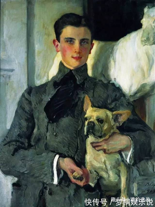 肖像画家!俄罗斯杰出的肖像画家,列宾的学生谢洛夫,油画作品欣赏