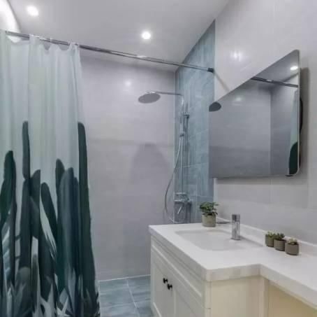 水到处流|越来越多人卫生间不做淋浴房,现在流行这样做这种设计不占空间