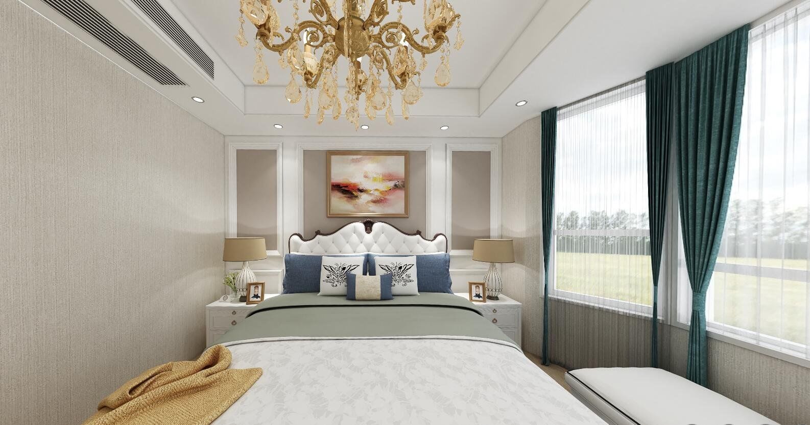 现代|180㎡现代简约风，现代与复古并存，尽显精致生活格调