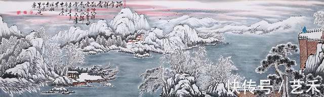 北京奥运!著名画家赵德铭(赵银湖,字雲昇)丨咫尺万里、醉墨淋漓