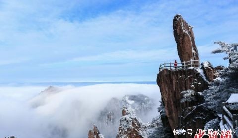 黄山|安徽黄山风景区迎入冬首场大雪