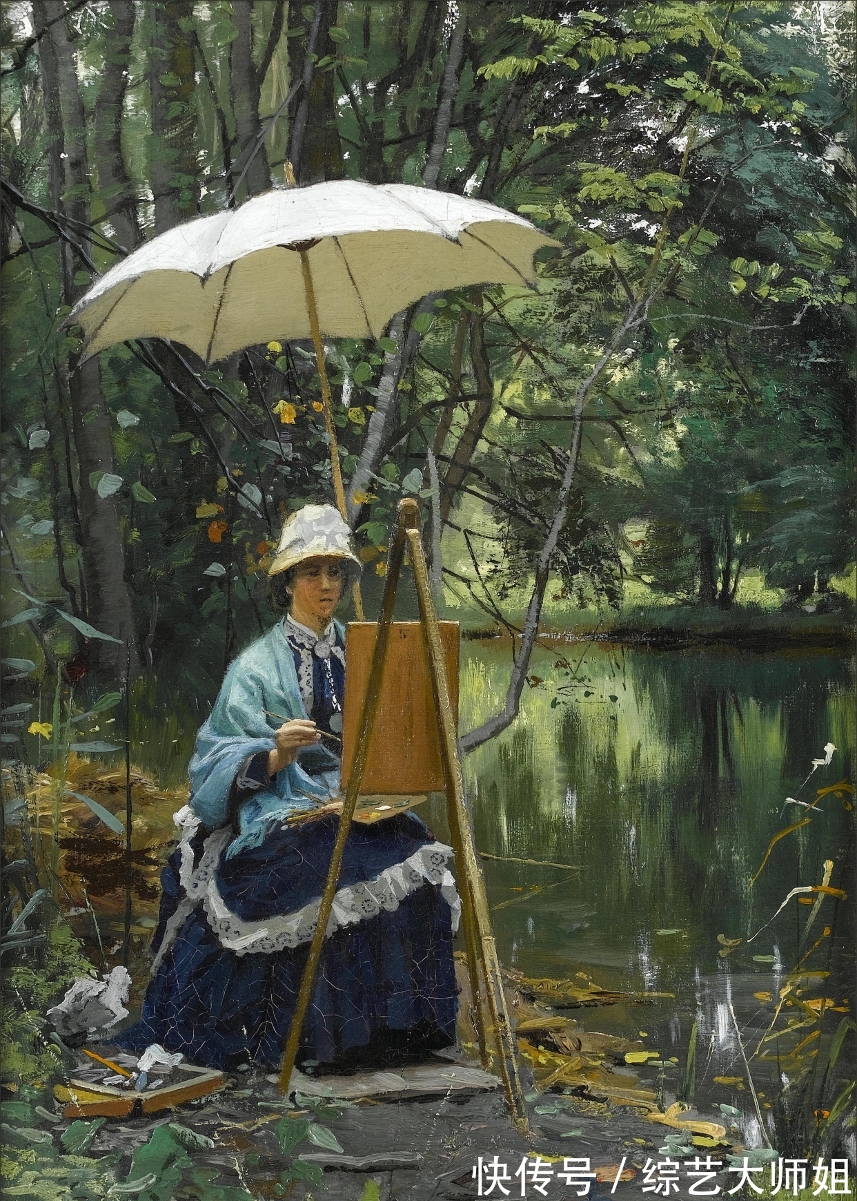 森林会|他画的森林会呼吸,彼得·莫克·蒙森德Peder Mork Monsted油画欣赏