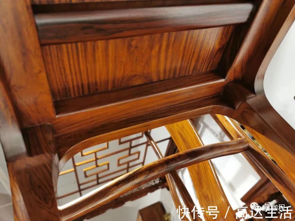 穿带|器型标准做工好,海黄四面平桌顶格配置