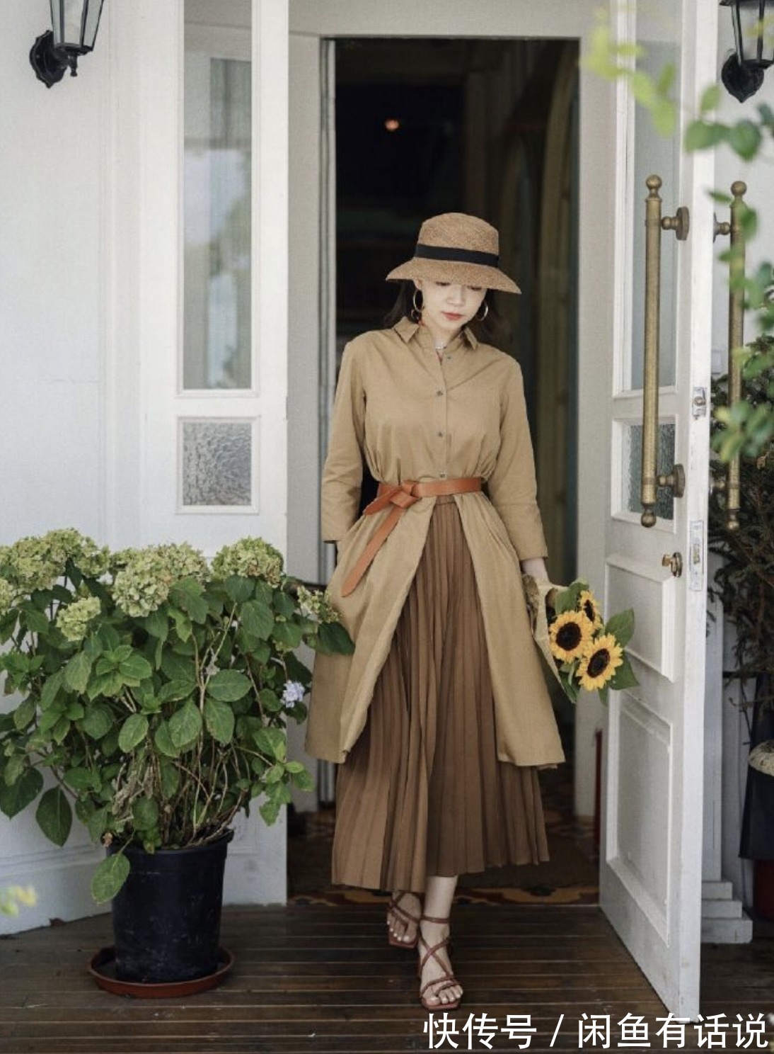 时髦|想显高别只会“塞衣角”,跟三木博主这样穿,显高时髦还很有气质