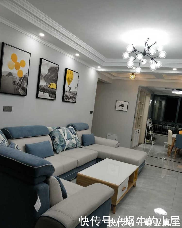 乳胶漆|晒晒17万的新房装修效果，餐厅贴砖特别有档次，正在通风先晒晒