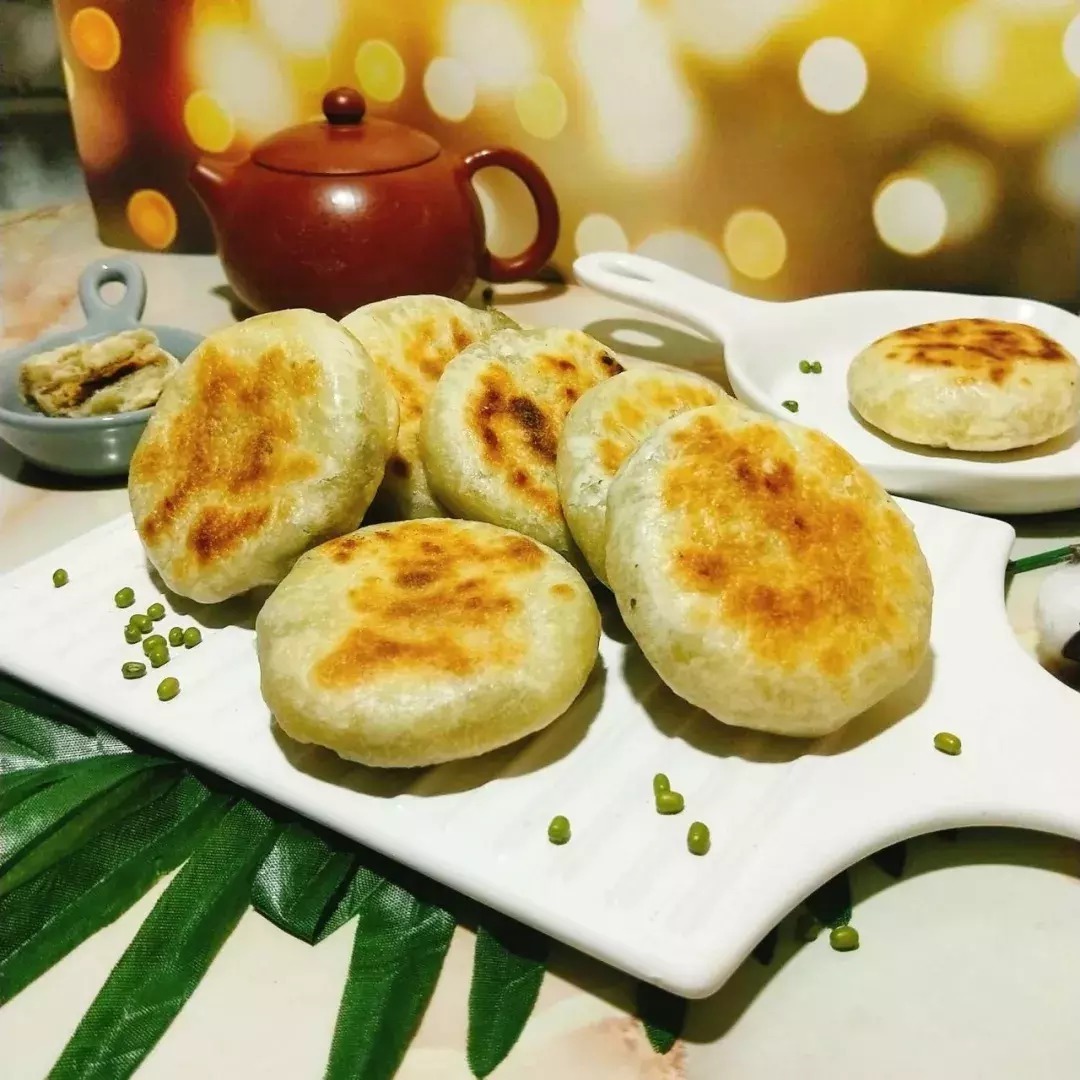 绿豆饼原来这么好吃，早知道多做几块！