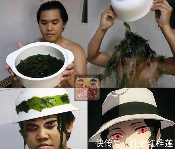 杏寿郎|泰国小哥低成本COS《鬼灭之刃》,五毛装备玩出满分效果,绝了