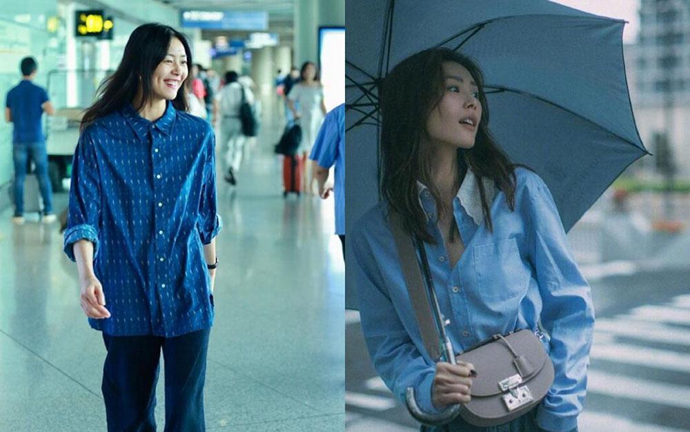 马丁靴|刘雯留长发更好看,穿风衣配马丁靴有亲和力,看到酒窝心动了