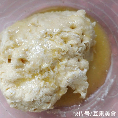豆沙气泡小面包,不用厨师机也能做的面包
