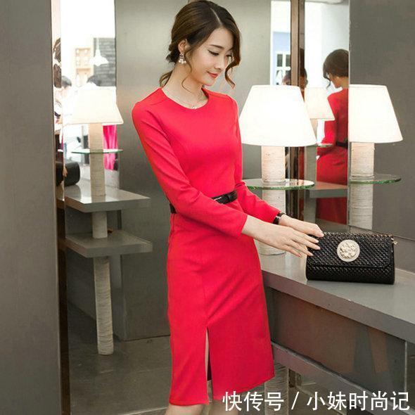 ol|百搭OL连衣裙,气质优雅又时尚