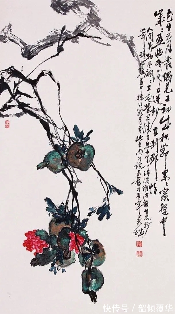 中国画|人老画不老！于希宁花鸟画