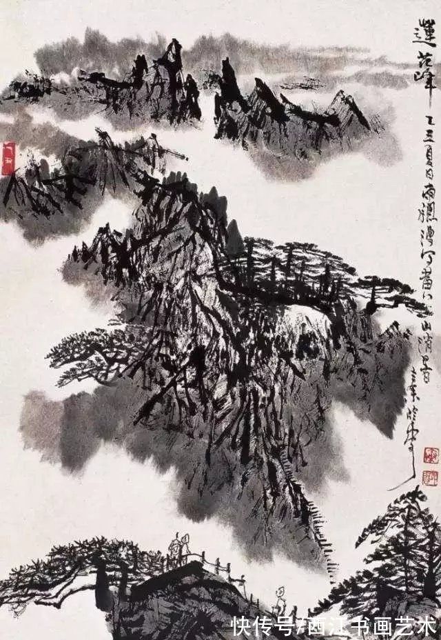 江南春&墨气活脱 笔润千山：秦岭云的现代写意山水