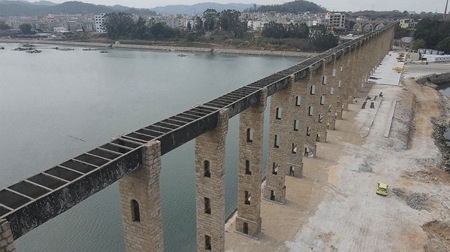 诏安湾|60年海堤“功成身退” 福建东山拆除八尺门海堤保护海洋生态