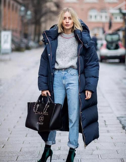  上街|羽绒服一定要穿的潮，不然就真成披着棉被上街了！