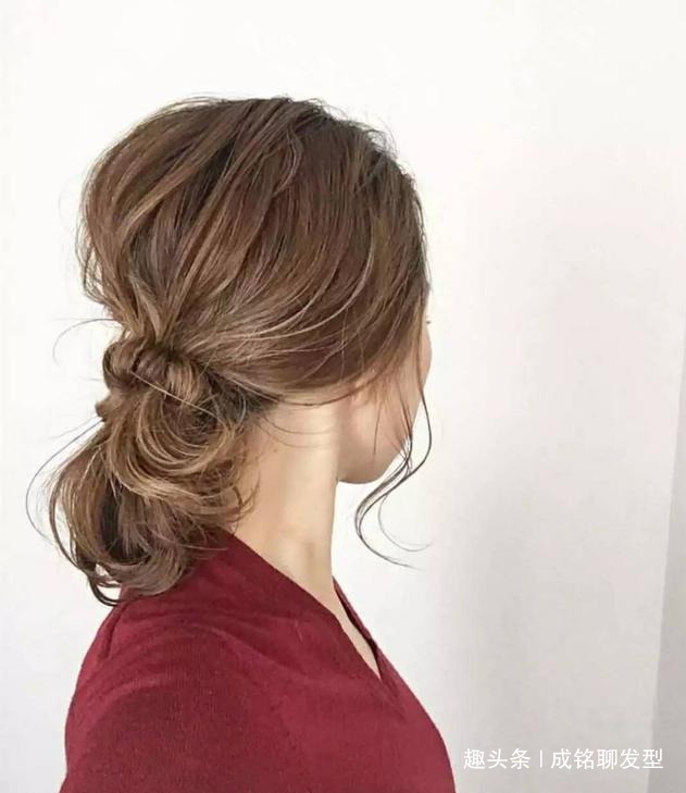 先用电卷棒 简单随性的编扎造型,巧妙组合随心搭配,让你天天换发型