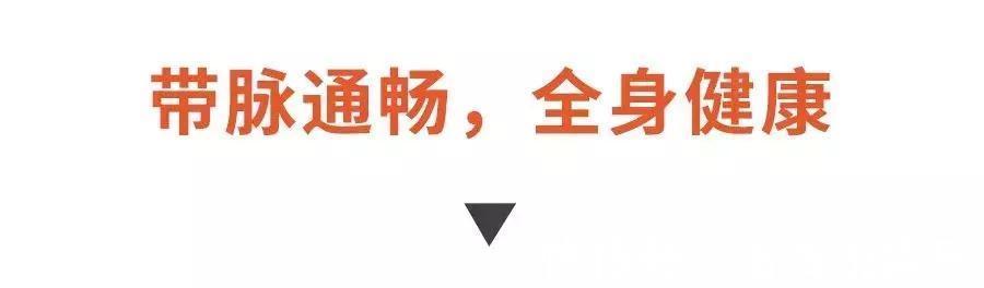 经脉|身体自带的“长寿腰带”,每天按一按,养出好精神!