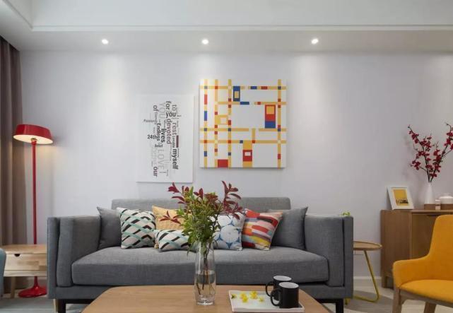 墙面|朋友真会装修,客厅装得这么漂亮,看得我都不想走了!